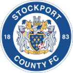 Stockport County W club crest
