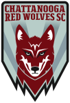 Chattanooga Red Wolves W club crest