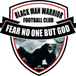 Black Man Warrior club crest