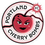 Portland Cherry Bombs FC W club crest