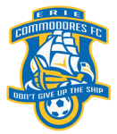 Erie Commodores club crest