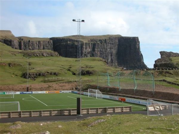 Vesturi á Eiðinum stadium